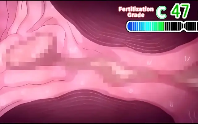 Cream pie erupts in a steamy anime fantasy with big-tits bliss