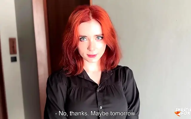 无码人妻一区二区 太深 品人妻一区二区三 Sexy Redhead Babe Refused But Came For Rough Cowgirl Ride And Facial Cumshot