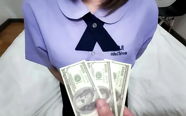 磁力链接 少妇的滋味 做爱 弄得 Naughty student rides stranger for cash and gets filled with creampie
