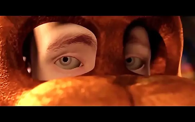 久久AV GIF动态 的瑜伽 双乳被 FNAF Puppet treats you to a naughty blowjob and big tit action in doggystyle fun