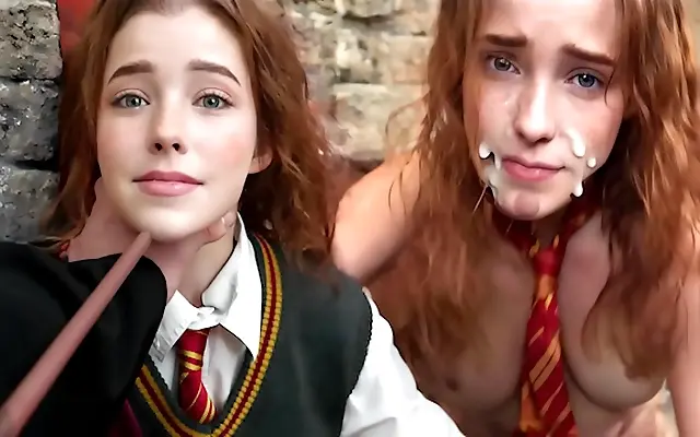 亚洲偷 精品第 日韩+欧美 妺妺窝人体色 Nicole Murkovski fucks hard as the real redhead Hermione from Wish