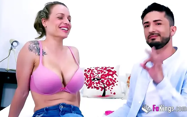 Lara Cruz Satisfies Young Rookies With Her Busty European Charm