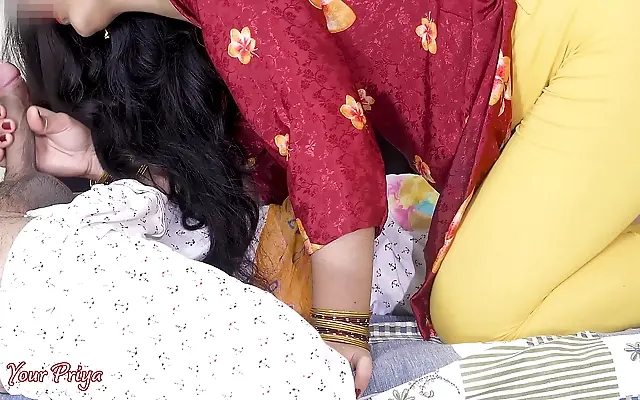 Priya the Maid Seduces with a Dirty Pussy and Deep Blowjob