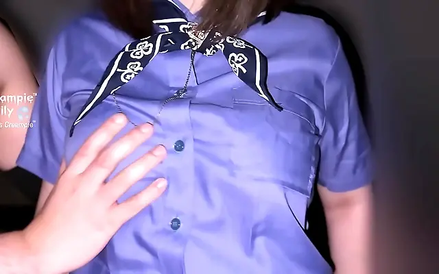 Cute Student Gets a Thick Creampie in the Bedroom