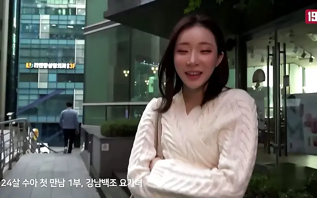 Sensual Korean yoga instructor with perfect tits craves deep doggystyle bliss