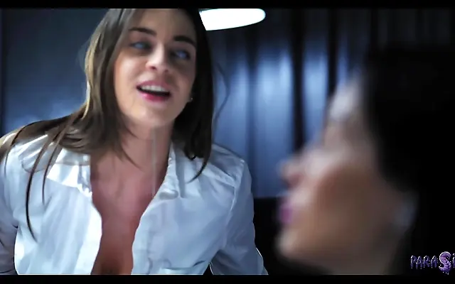 Josephine Jackson and Sasha Rose Dive into Steamy Lesbian Desire
