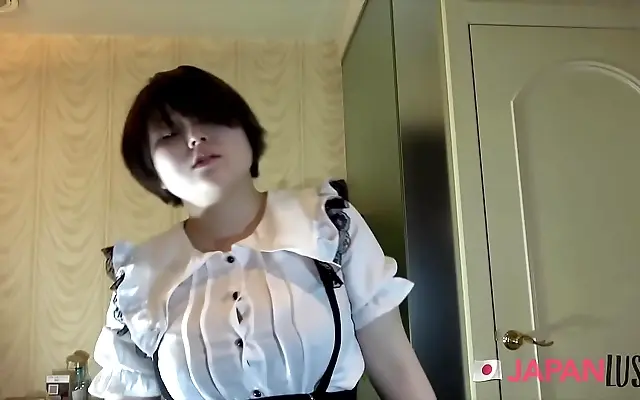Japanese Beauty Craves Intense Creampie and Vibrator Bliss