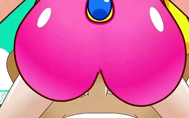 上课 产精品久久久 版在线观看 Close-up on princess peach's blushing cheeks in naughty hentai action