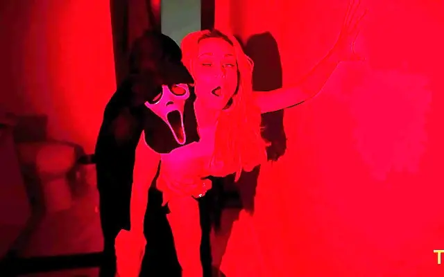Electric Night Crystal Rush Seduces Teddy Tarantino in Sexy Rendezvous