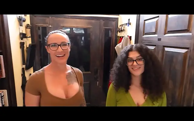 Sneaky stepmom and her best friend turn up the heat in a naughty threesome