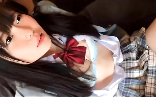 First-Time Passion with a Stunning Japanese Beauty in the Outdoors