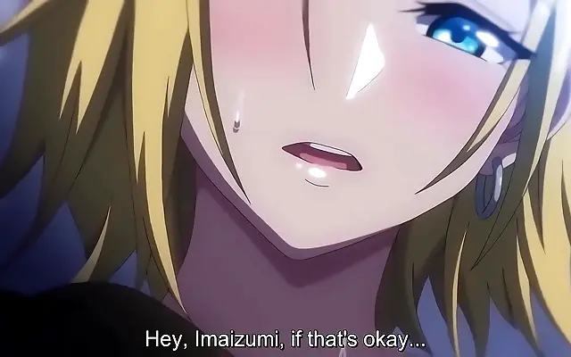 Silky lingerie teases in a steamy big tits hentai hangout