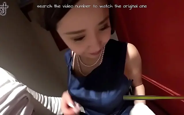 Office Encounter with Seductive Japanese Amateur Blowjob Fantasy
