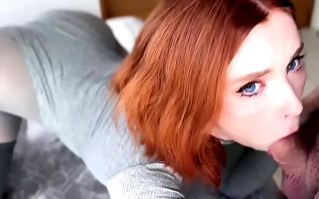 Sexy Redhead Rides the Dick for Mind-Blowing Anal Climaxes