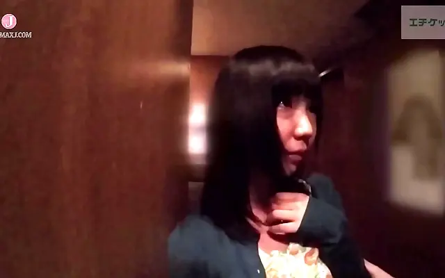 Candlelit dinner fades as she slips away into a forbidden hotel tryst
