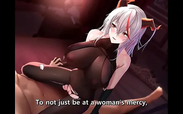 Bukkake in the warship hangar with Aegir and Rinhee from Azur Lane