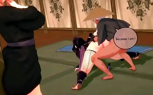 3D slut learns doggystyle creampie secrets in apprentice training