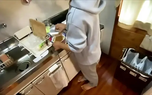 Passionate home date turns heated as I can't resist getting hard for her