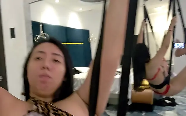 Hot Session With My Busty Chinese Stepmom In A Cheap Hotel