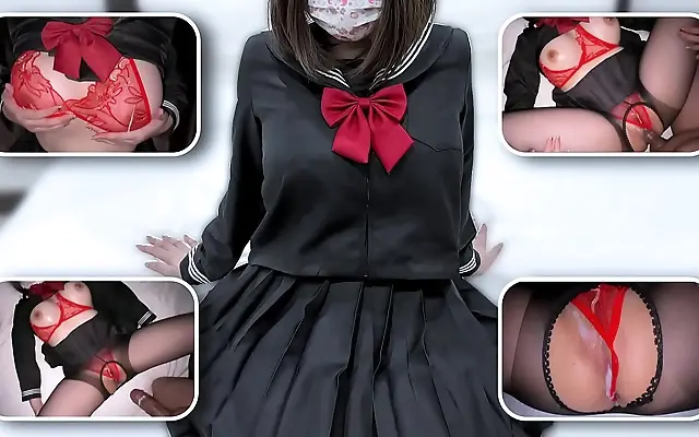 Japanese Student Gets Pounded by Teacher in Wet Creamy Orgasm
