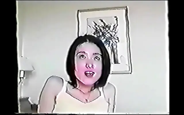 Japanese amateur seduction in a cozy hotel room