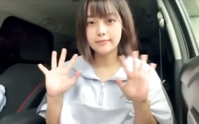 Sweaty Japanese babe takes creampie from her man before even hitting the shower
