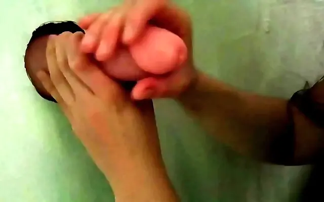 Sultry Latina Wife Sucks Stranger Through Gloryhole For Mouthful Cumshot