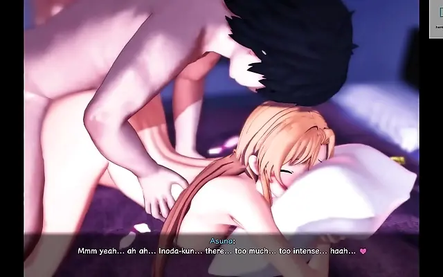 男生 人做爰 欧美精品 Sneaky anime wife takes huge load in every position during steamy affair