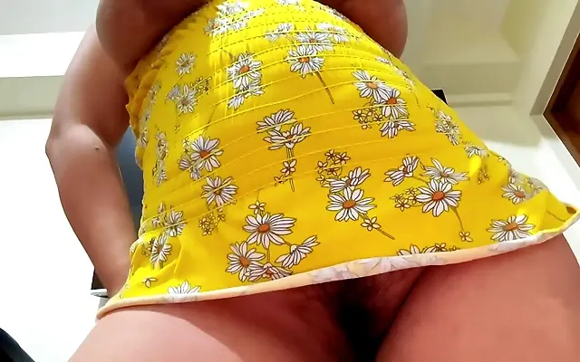 Bouncy Big Tits and a Juicy Hairy Pussy Ready to Be Filled