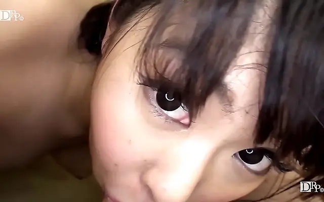 Intense oral seduction with a sultry Japanese beauty
