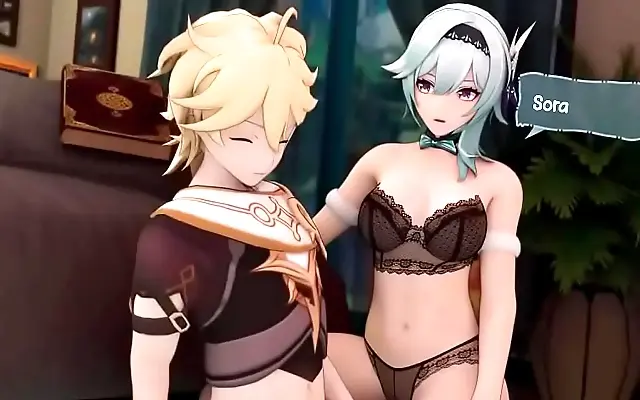 国产精品人妻 的奶水 动态 Eula's Steamy 3D Hentai Fantasy with Creampie Pleasure