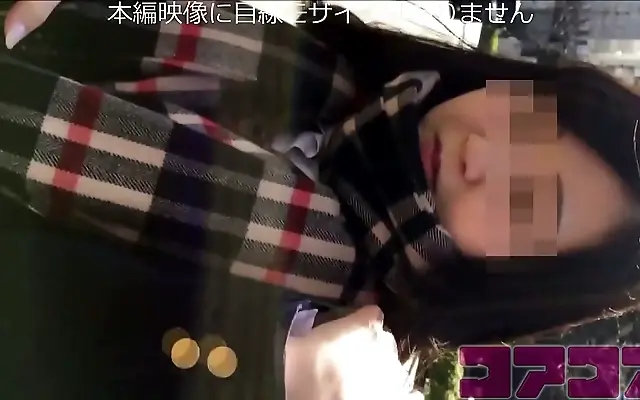 Curious schoolgirl seduced by NHK staff behind Shibuya offices