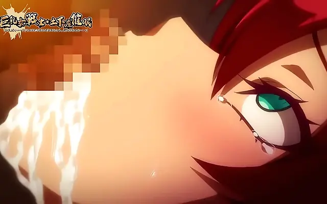 Two fiery lovers collide in steamy hentai ecstasy with creampie passion