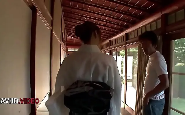 Sultry Japanese Milf Ignites Passion with Seductive Blowjob and Wild Fucking