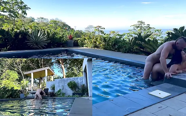 Rough Outdoor Anal and Blowjob with an Exotic Asian Beauty in Costa Rica