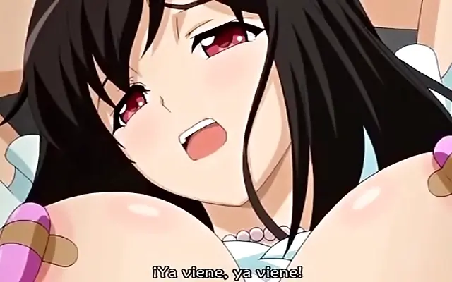 Thick curves and big tits ignite a creampie fantasy in hot anime style