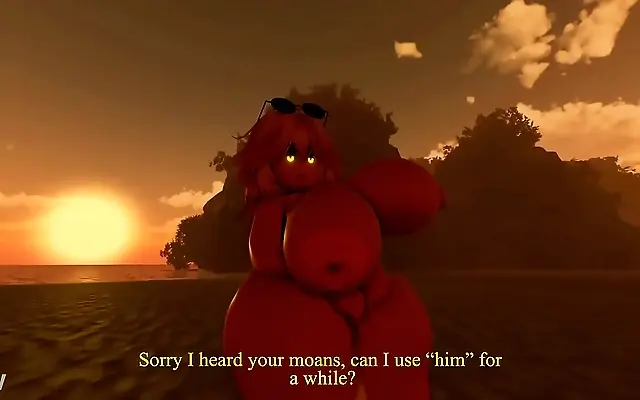 Sexy Milf Flaunts Her Curves and Big Tits at the Nudist Beach