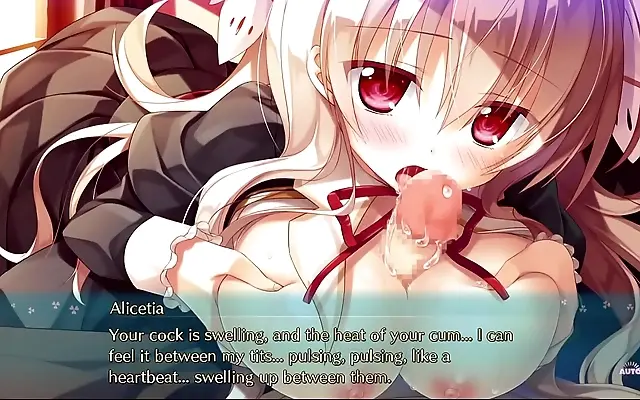 Three lovers entangle in primal hearts two steamy hentai ecstasy
