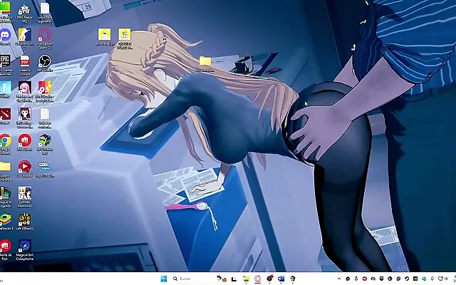 Sensual NTR Anime Tempts Her with Big Tits and Passionate Betrayal