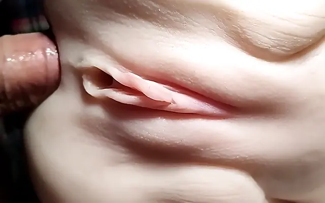 Sensual close-ups of intimate pleasures with a sexy doll
