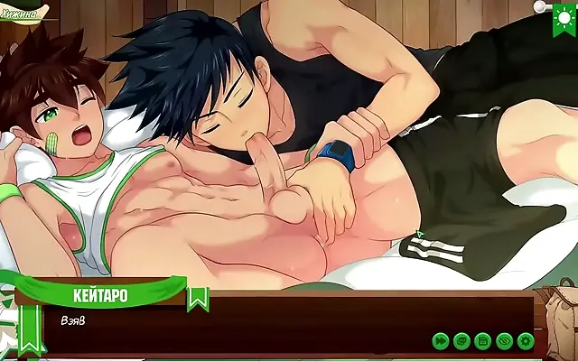 Natsumi surrenders to desire with a tender blowjob under moonlit camp whispers