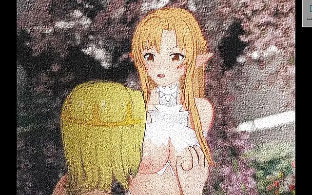 Asuna finds me deep with a curvy blonde in the slums but it's not really me part 7