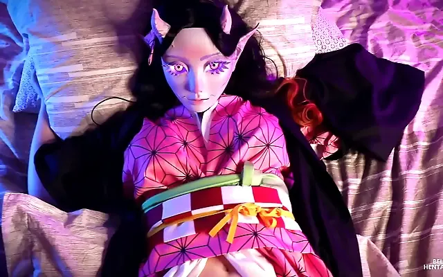 Bella Hentaigirl Takes Demon Heat in Every Hole