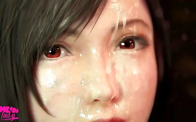 产品 伊人 性色 Tifa's irresistible lips wrap around hard cock in steamy fantasy delight