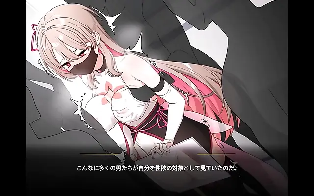 Hot Blowjob Fantasy in Japanese Hentai Adventure Game